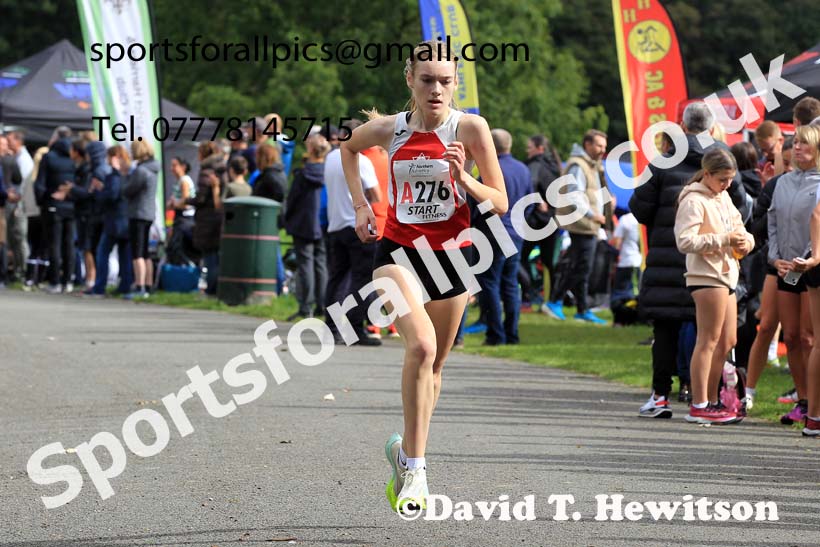 Womens under-17s 2023 Northern 6 and 4 Stage Relays and Youngsters, Birkenhead Park, Wirral.  Photo: David T. Hewitson/Sports for All Pics